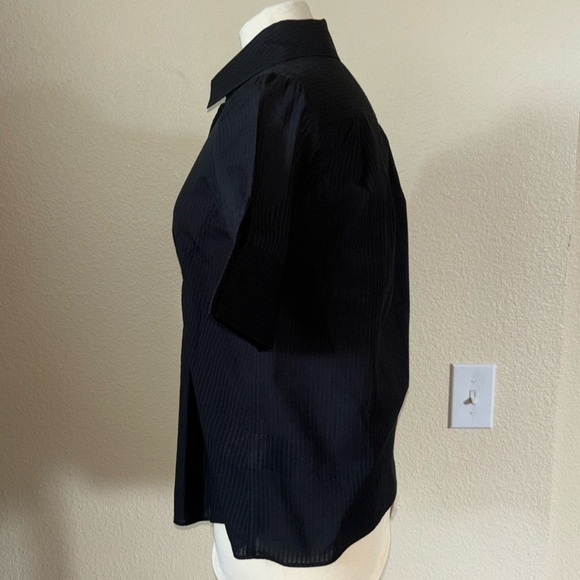 Club Monaco pleated front blouse - Picture 2 of 6